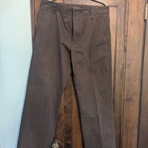 John Varvatos Brown Chinos Classic Style